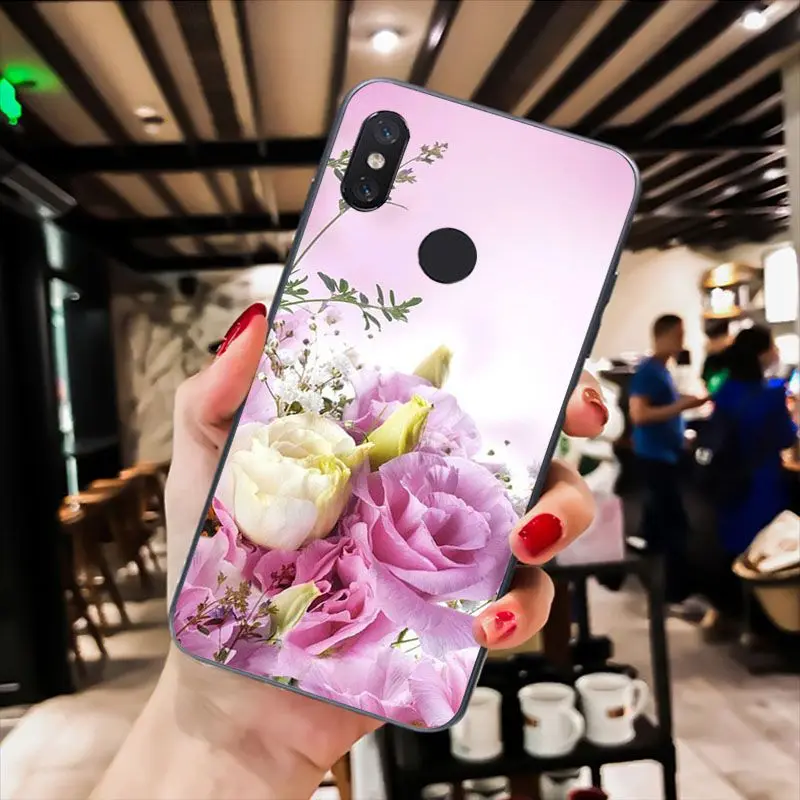 A15 MaiYaCa красная бабочка на белой розы цветок чехол для телефона для Xiaomi Redmi8 4X 6A S2 5A Redmi 5 5Plus Note7 8Pro 7A 6A - Цвет: A15