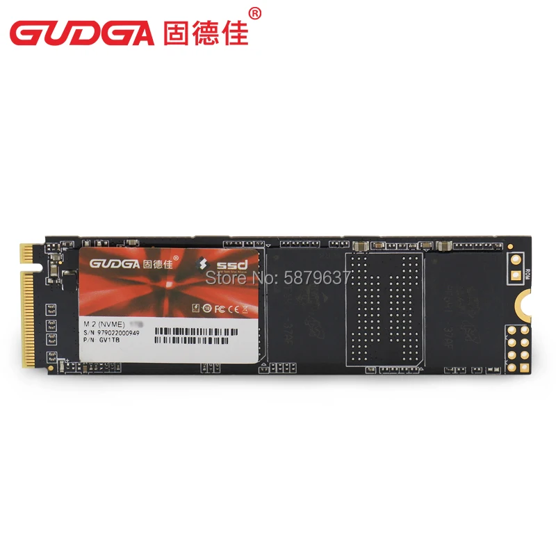 Внутренний твердотельный накопитель GUDGA M.2 22*80mmPCIE NVMe 256 ГБ жесткий диск m2 PCI-e nvme для