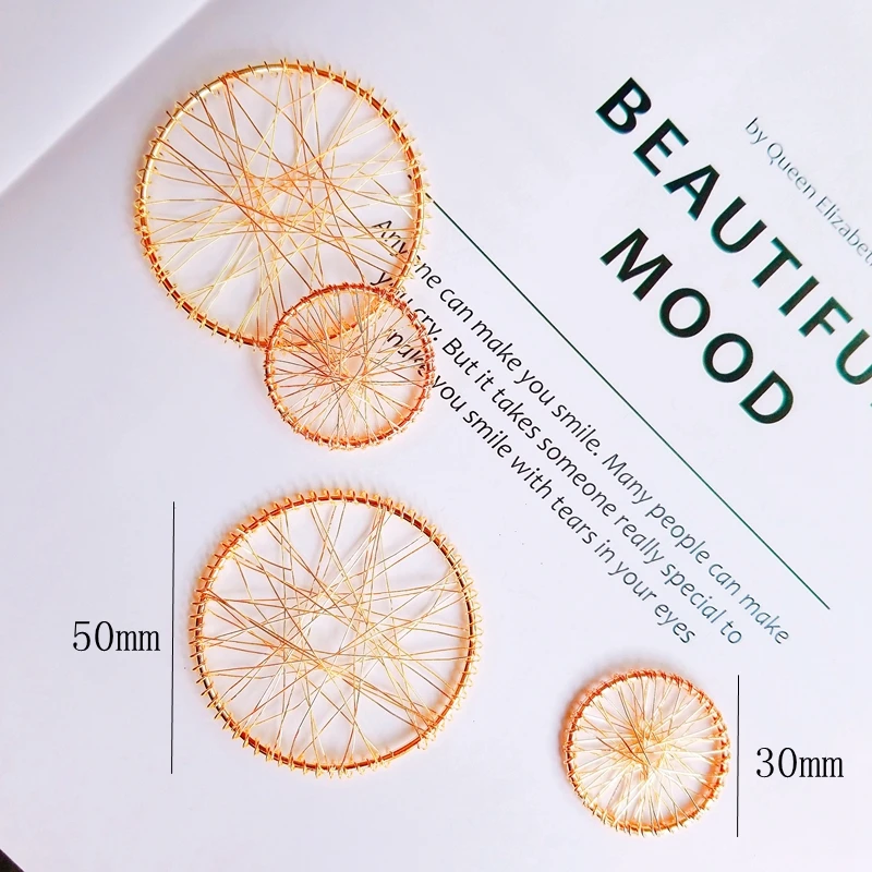 Япония и Корея простая Мода Металлическое геометрическое кольцо сетка личность