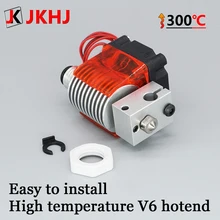 3D Printer Parts Hot End Kit High temperature version V6 hotend 0.4/1.75mm J-head Remote Extruder 12V 24V Heating pipe