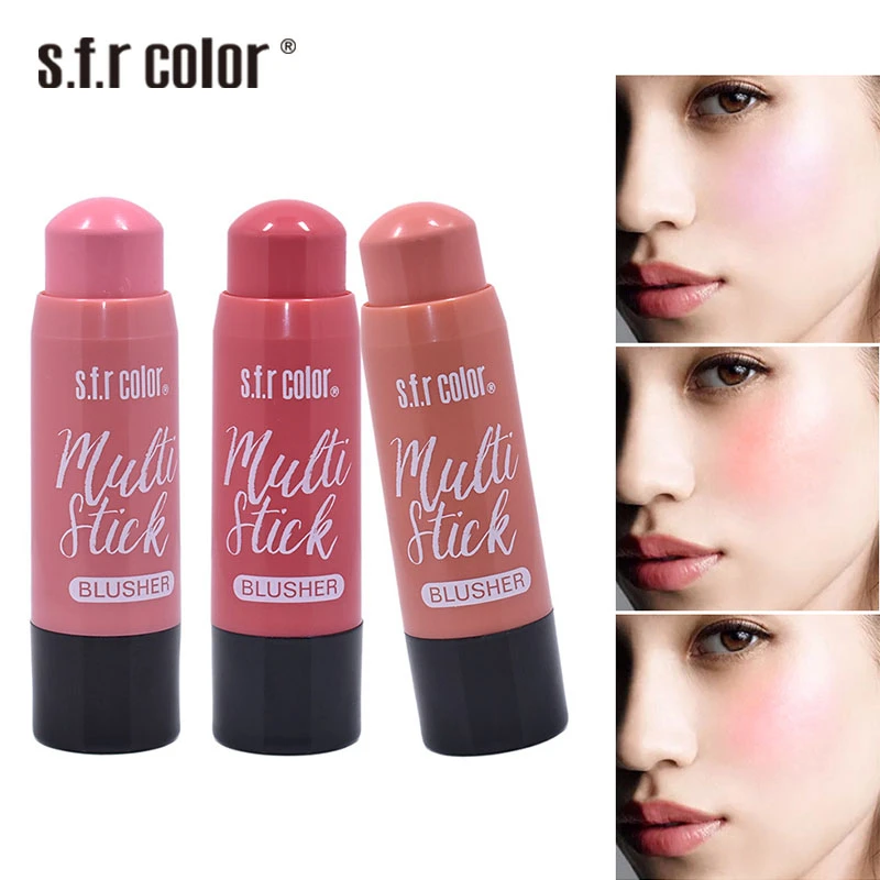 Новый розовый водонепроницаемый стойкий увлажняющий румяна Стик Осветляющий