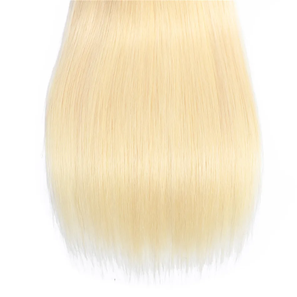 MISS LISA 28 30 Inch 613 Blonde Human Hair Bundles Straight Peruvian Weave Non Remy Extensions | Шиньоны и парики