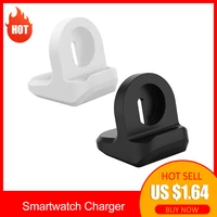 portable silicone non slip charging dock stand anti slip base light weight compact structure for samsung galaxy watch active 2