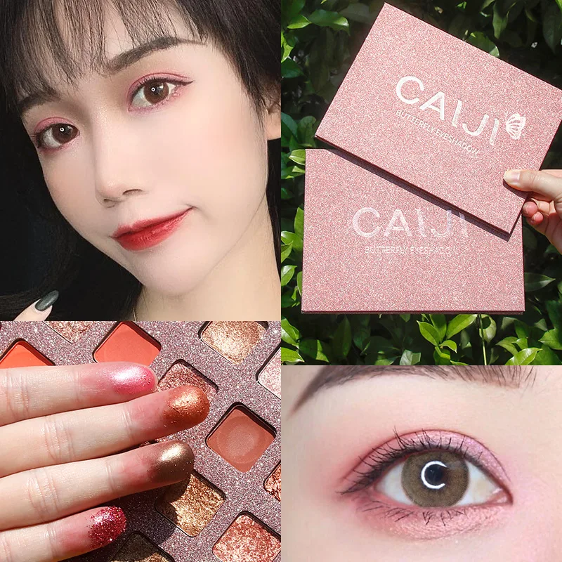 

40 Color Eyeshadow Palette Earth Color Pearlescent Matte Eye Shadow FA