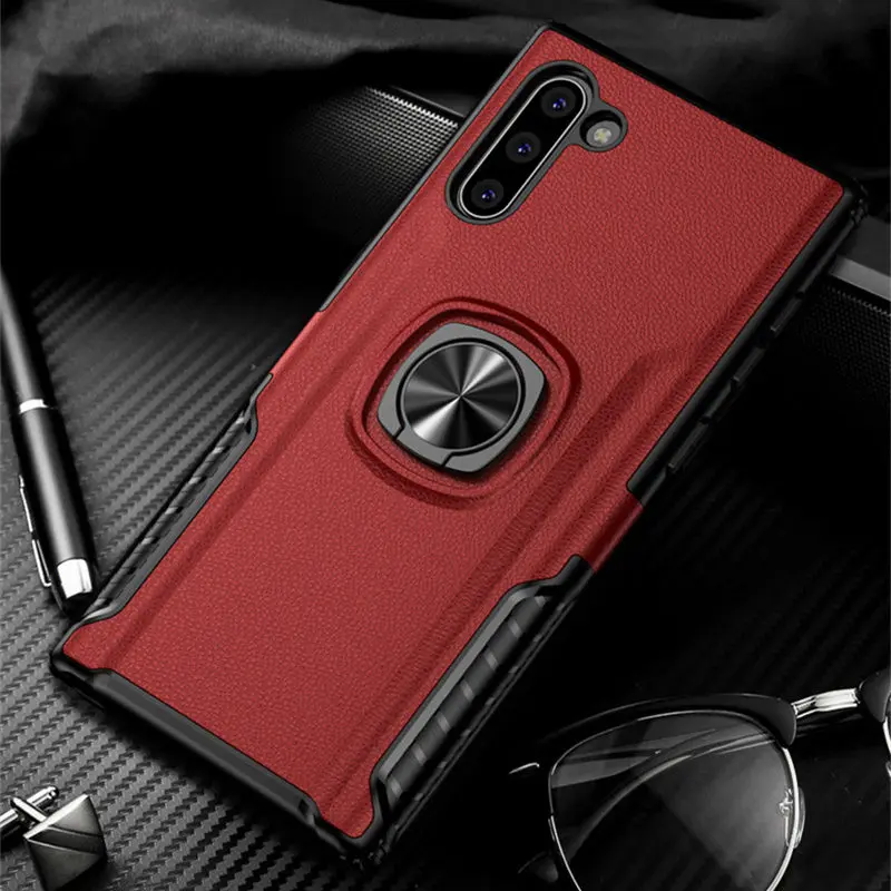 Чехол с кольцом-подставкой для Samsung Galaxy Note 10 + | Мобильные телефоны и аксессуары