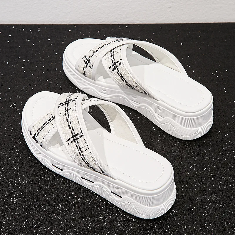 

Beach Slippers Wedges Shoes for Women's Slippers for Summer 2021 Fashion Women Casual Shoes Platform Shoe Woman Summer 2021 New