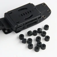 24pcs of 9mm thickened holster nylon rubber washer kydex scabbard quick dial sleeve screw gasket k sheath accessories