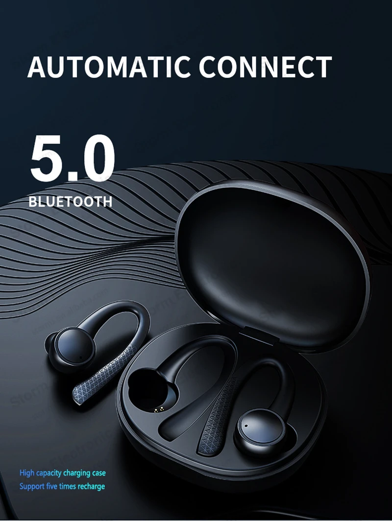 T7 Pro TWS 5,0 беспроводные Bluetooth наушники HiFi стерео беспроводные наушники Спортивная гарнитура с зарядным устройством для всех смартфонов