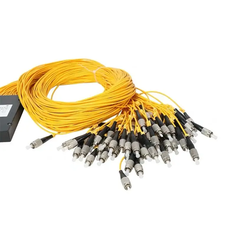 

High Quality 1x64 plc splitter FBT Optical Couple, FC / UPC 1x64 plc splitter,FBT Optical Fiber Optic Splitter Single modeFC /UP