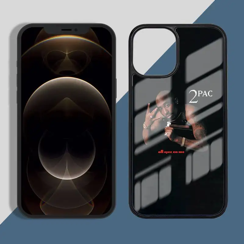 

2pac Tupac Phone Case TPU+PC For iPhone X XR XS 11 12 mini Pro MAX 7 8 Plus