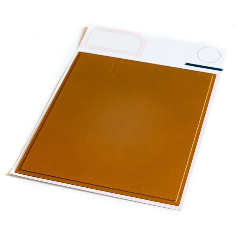 Новинка 2021 лидер продаж цельная фольгированная пластина металлические наборы