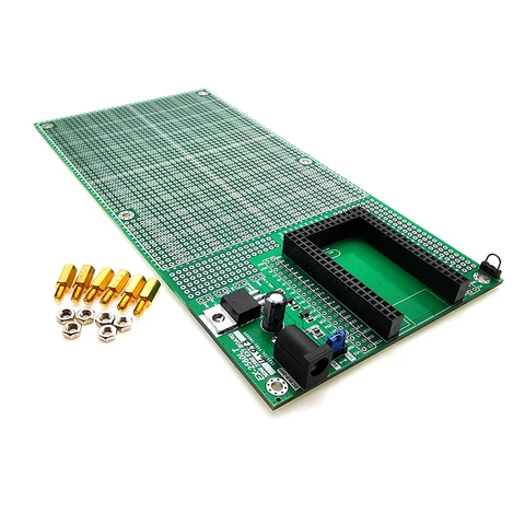 Двусторонняя Прототипная макетная плата PCB DIY 100x200 мм 4,096 в для Arduino Mega mini 2560