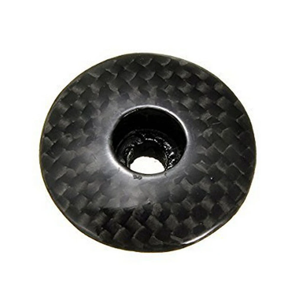 

Carbon Fiber Headset Stem Top Cap T800 3K MTB Road Mountain Bike Superlight Stem Headset Top Cap Cover Bolt for 1-1/8" fork