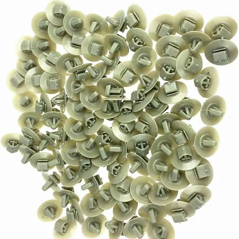 100 шт. Боковая дверь литье отделка крепжи и клёпки Высокое качество Пластиковые