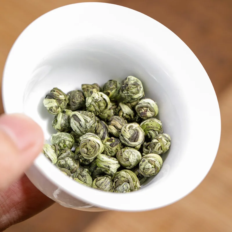 T&eacute; chino de jazm&iacute;n verde, perla, t&eacute; chino, jazm&iacute;n, drag&oacute;n, flor adelgazante, t&eacute; de 250g-2