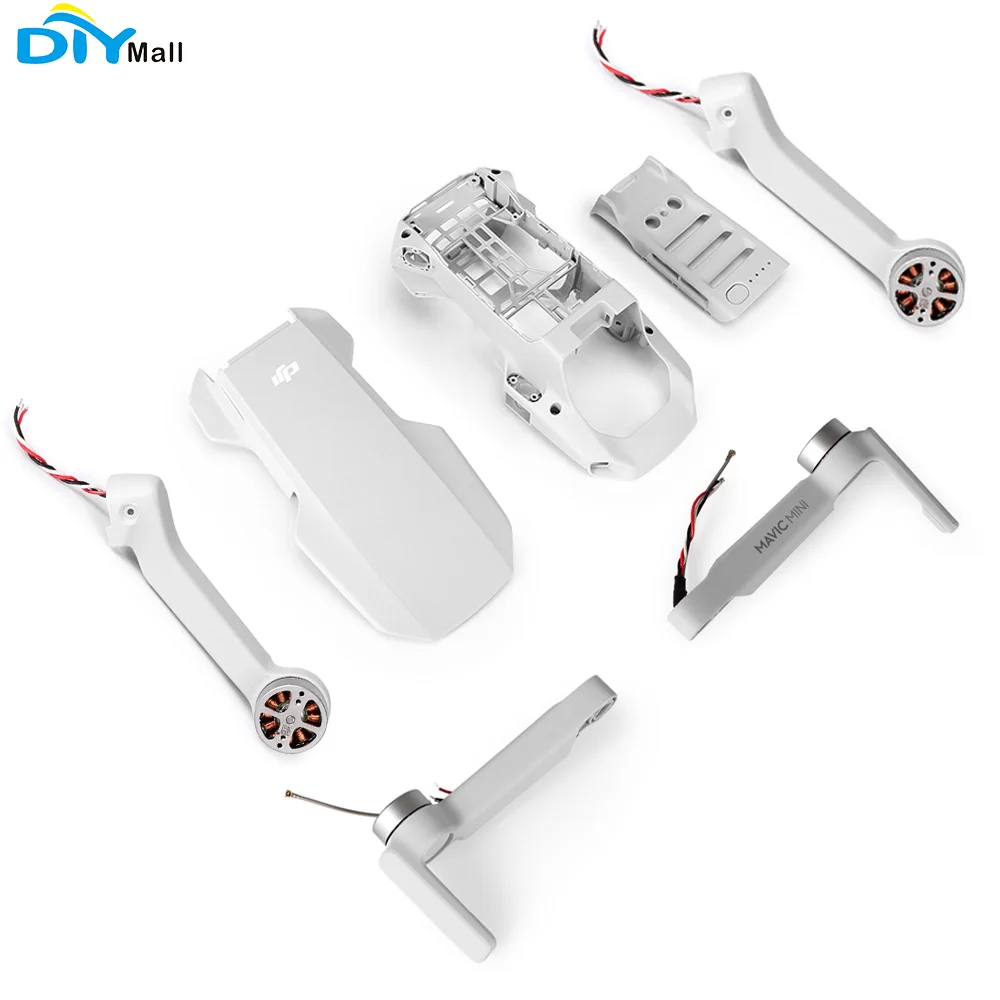 Оригинальный Корпус для DJI Mavic Mini Motor Arm средняя Верхняя Крышка корпуса нижняя