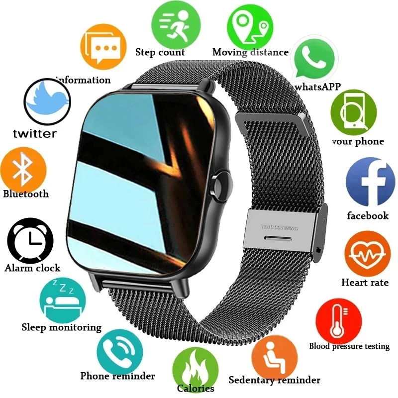 

1.78 inch Full Touch Screen Bluetooth Call Smart Watch Men Fitness Tracker waterproof Women GTS 2 Smartwatch for Xiaomi phone