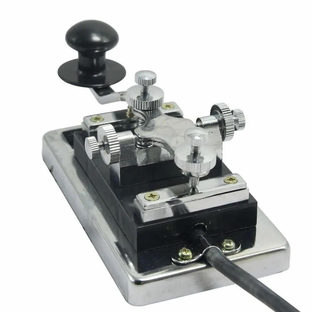 MORSE CODE TRAINER Shortwave HF Radio Telegraph Key CW K4 Chamber Props | Мобильные телефоны и аксессуары
