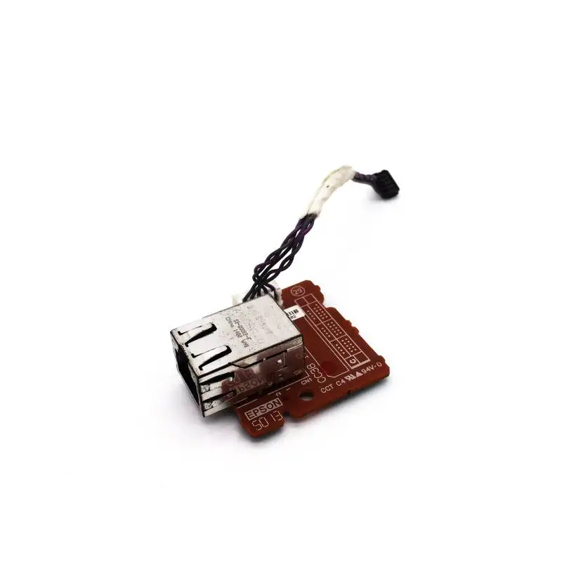 L558 L555 струйный принтер Порты и разъёмы Jack Плата ввода-вывода 2142728 02 RJ45 для Epson L550 L551