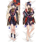 Game Genshin Impact Scaramouche Dakimakura обнимающая подушка для тела Чехол аниме Персиковая Кожа Наволочка на все тело Прямая поставка