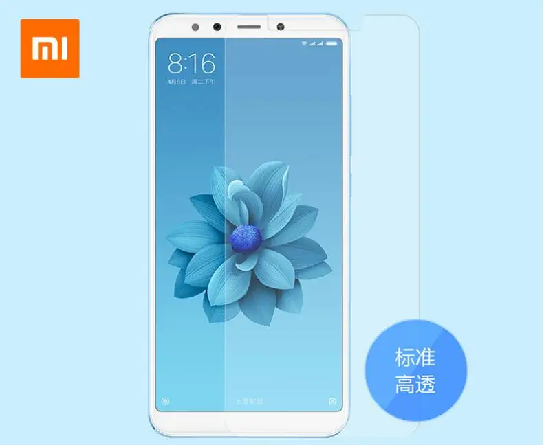 100% оригинальная ПЭТ-пленка Xiaomi A2 высокопроницаемая Защитная пленка для экрана