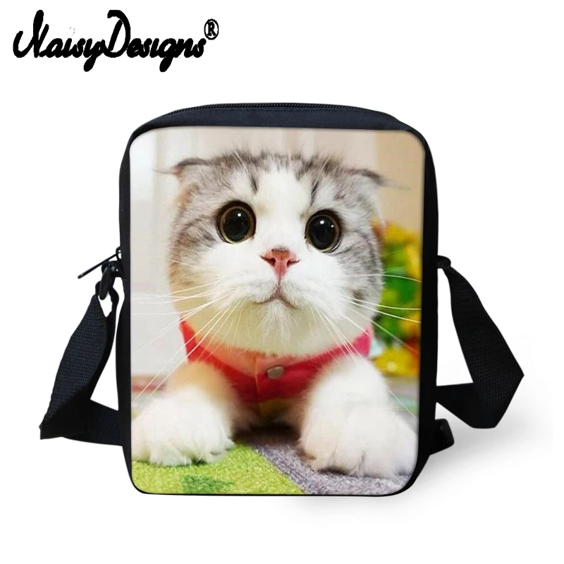 Лидер продаж 2019 мини сумки мессенджеры с милым 3d рисунком кота брендовые