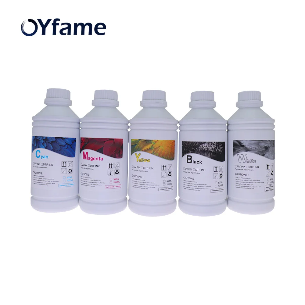 OYfame DTF Ink Film Transfer Ink For DTF Printer Direct Transfer Film Printing DTF PET Film Printing And Transfer