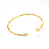 simple open bangle with opening jewelry bangle for women girls party fashion gift