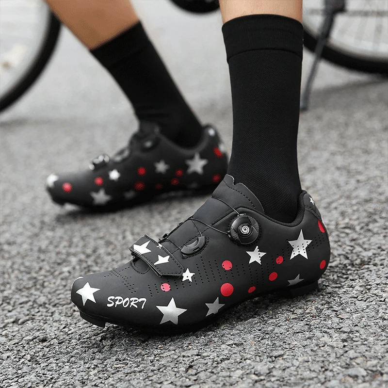 Новинка 2020 года Обувь для велоспорта MTB Мужская обувь с самофиксацией