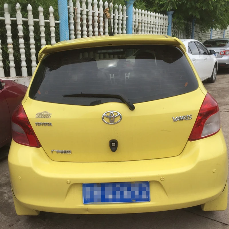 Спойлер для Toyota Yaris высококачественный спойлер из АБС пластика заднего крыла