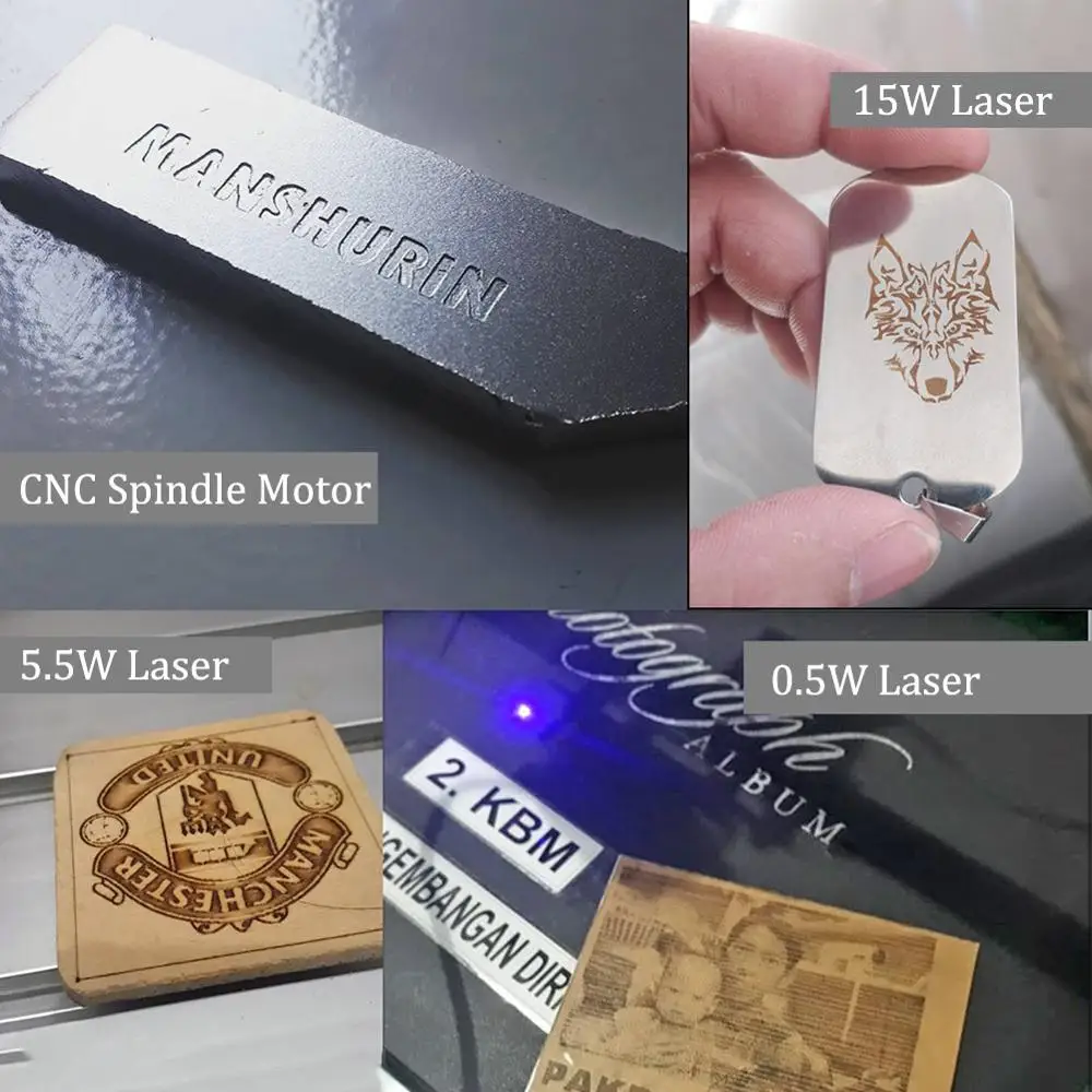 Фрезерный станок A3 Pro гравировальный с ЧПУ-мини цельнокроеный дизайн-сделай сам