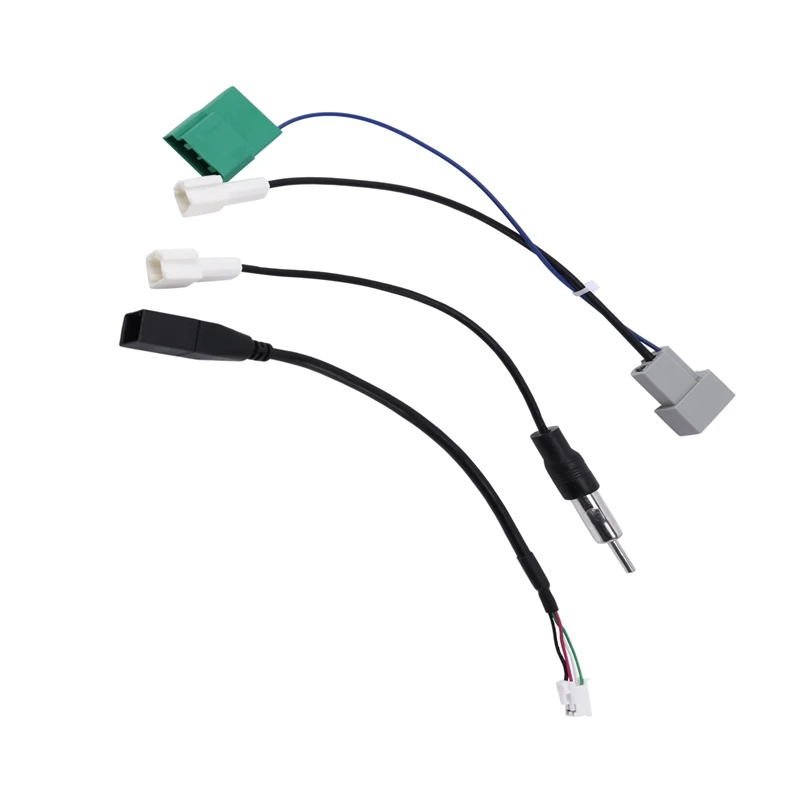 

Car 16Pin Android Stereo Power Wiring Harness with Canbus + USB for Honda Civic 1.5T(16-19)/CRV (17-19)/Breeze(2020+)