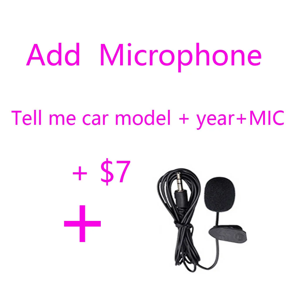 year add mic 2Din android 8,1 автомобиль радио мультимедиа плеер для Защитные чехлы для сидений, сшитые специально для Toyota Corolla E140/150 2007 2008 2009 2010 2011 2012 2013 2 din - Цвет: year add mic