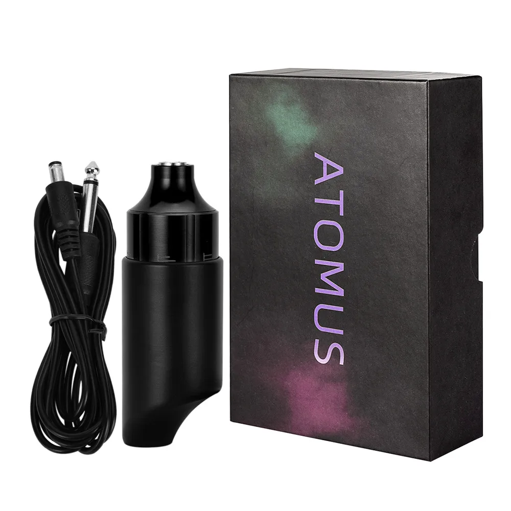 

Ротационная тату-машинка, ручка для татуировки, рандомный картридж с мотором, кабель RCA, профессиональный Перманентный макияж для татуировщ...