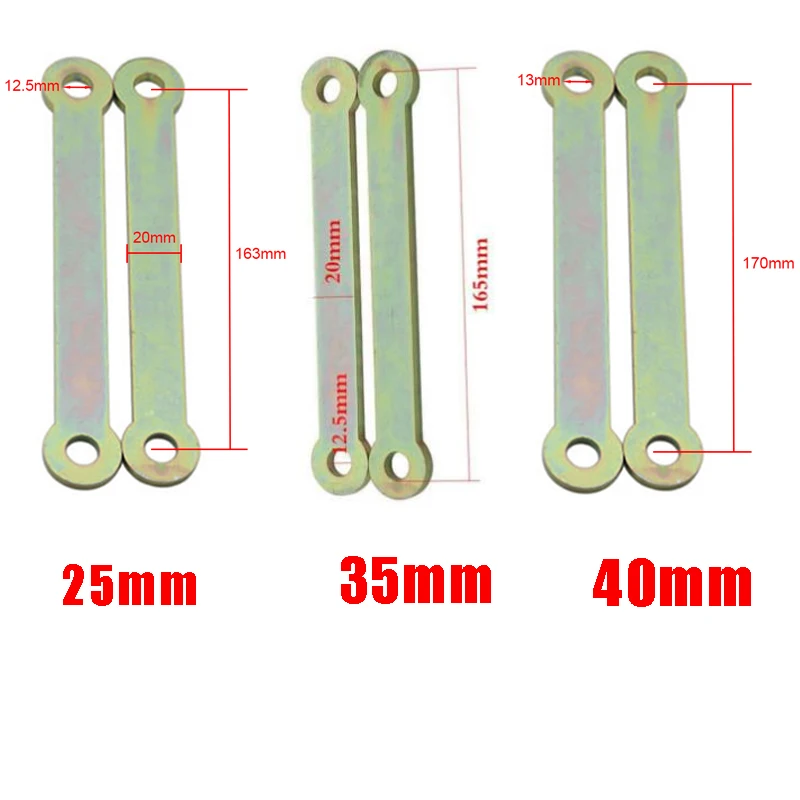

Jack Up Kit 25mm Lowering Kit Dog Bones Suspension Linkages for Yamaha FZS1000 Fazer 00-05 SV650 99-02 GSF600 GSF1250 GSX1250