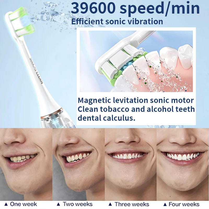 

SOOCAS Sonic Electric Toothbrush X3U Ultrasonic toothbrush head cleaner Adult Automatic Smart Teeth whitening From xiaomi youpin
