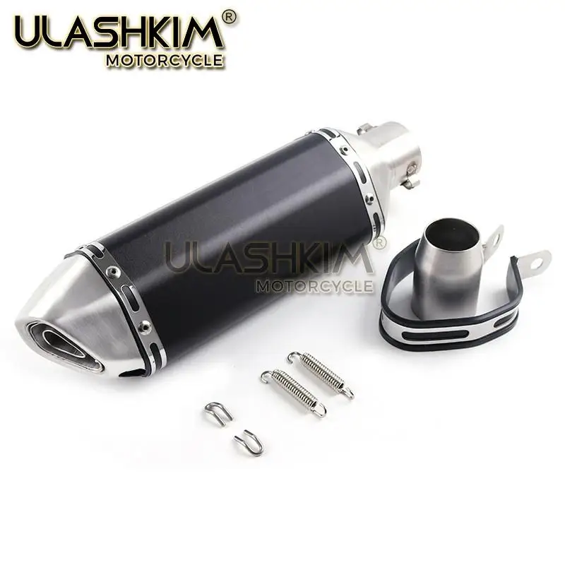 Мотоцикл Полная система глушитель Esape средняя ссылка контактная труба без