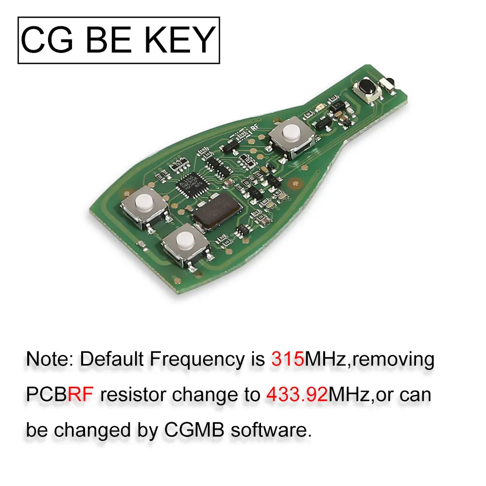 A ++ качество CGDI MB CG BE ключ для всех Benz FBS3 315 МГц/433 м ключевой программатор и