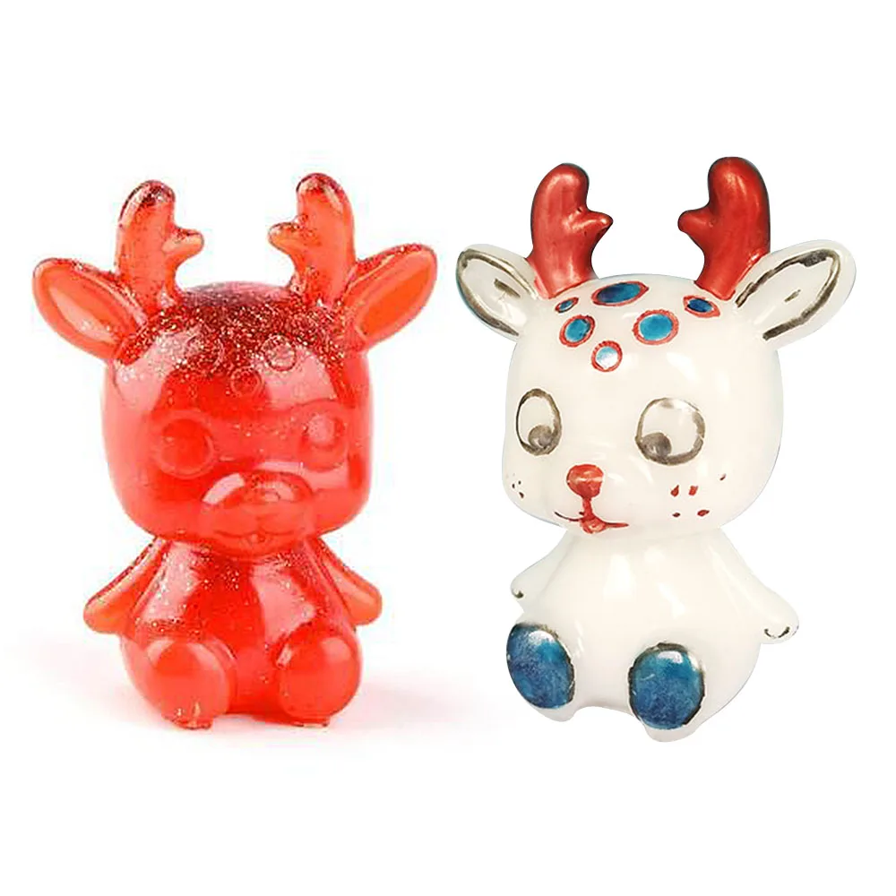 Силиконовая форма для украшения дома в виде медведя кролика рождественского