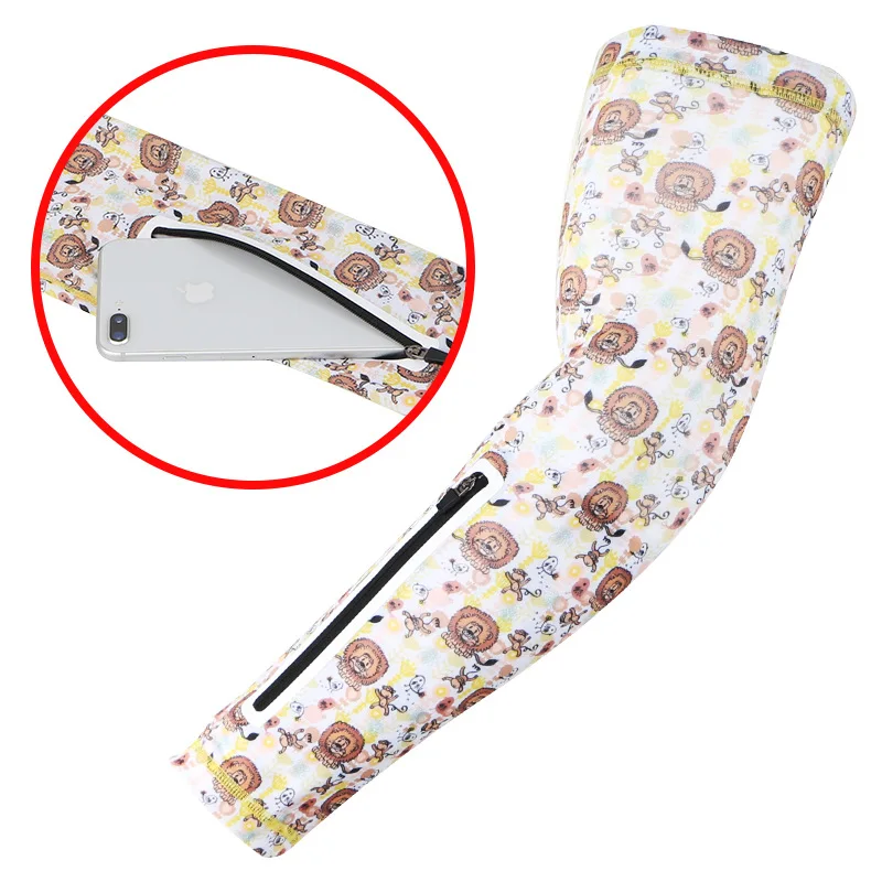 

1PC Unisex Short Arm warmer for Mobile Phone Stretch Arm Bag Running Riding Sunscreen Armband Wrist Bag