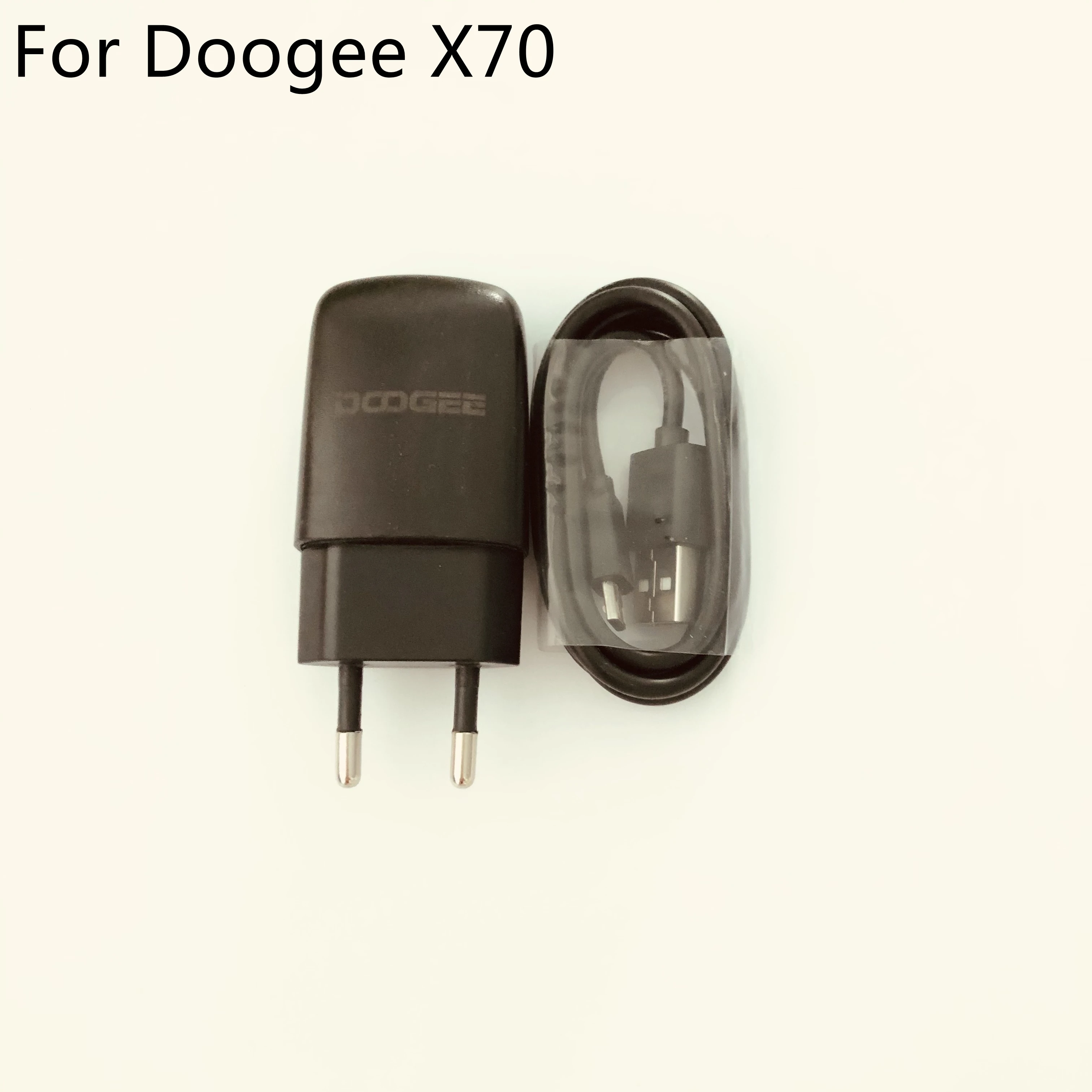 Зарядное устройство для путешествий + USB-кабель USB для смартфона DOOGEE X70 MTK6580 Quad Core 5,50 