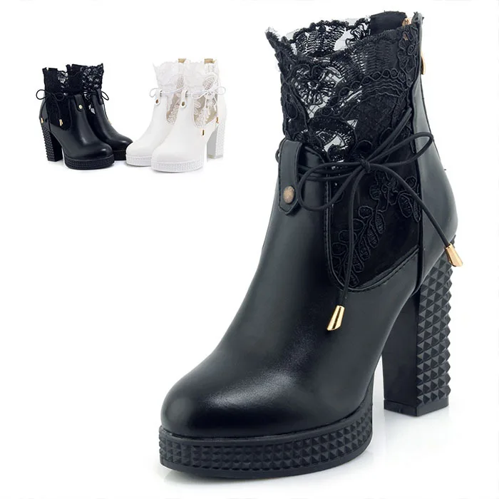 

Ботинки женские на шнуровке, до середины икры, красные кожаные низкие ботинки на платформе, до середины икры, осень 2021