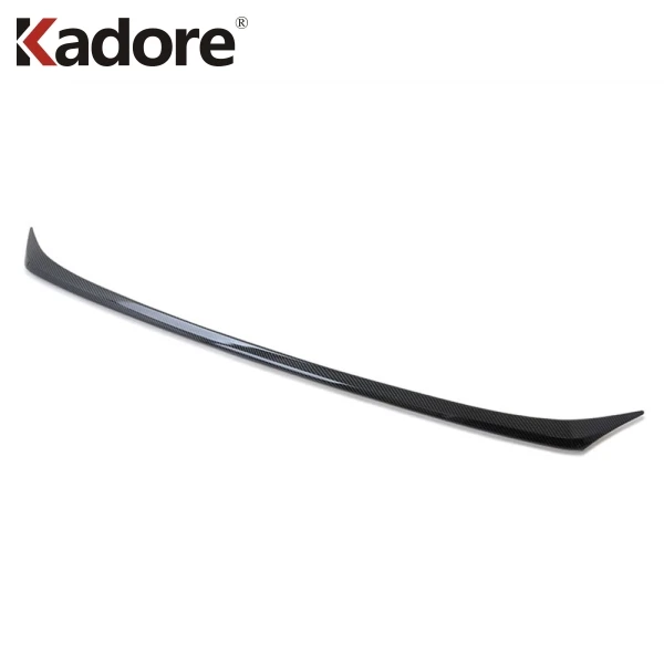 Carbon Fiber Black Для Toyota Camry HYBRID хромированная решетка переднего нижнего бампера нижняя крышка защитная полоса отделка Аксессуары для автомобиля Стайлинг - Цвет: Carbon Fiber Black