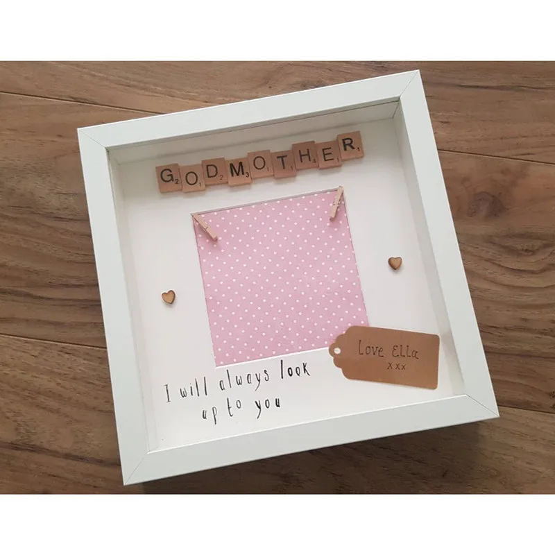 Подарок для крестных рождественские подарки с фото крестной матери подарок на