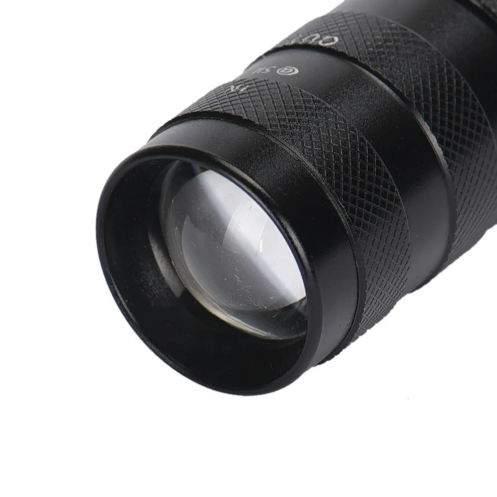 

Strong light torch lotus head T6 LED flashlight 3000LM 18650 battery power Zoomable flashlight wholesale purchasing #4JY30