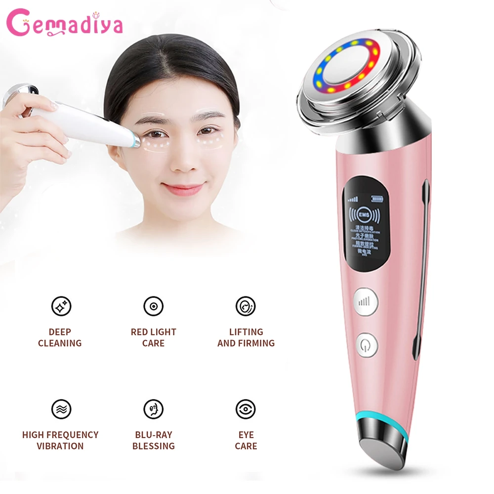 Массажер для лица подтяжки кожи аппарат мезотерапии электропорации