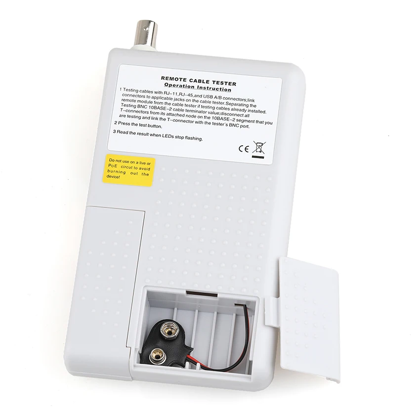 Тестер сетевого кабеля 4 в 1 KELUSHI NF3468 RJ11/ RJ45/ USB/ BNC|rj45 rj11|network rj45rj11 rj45 |