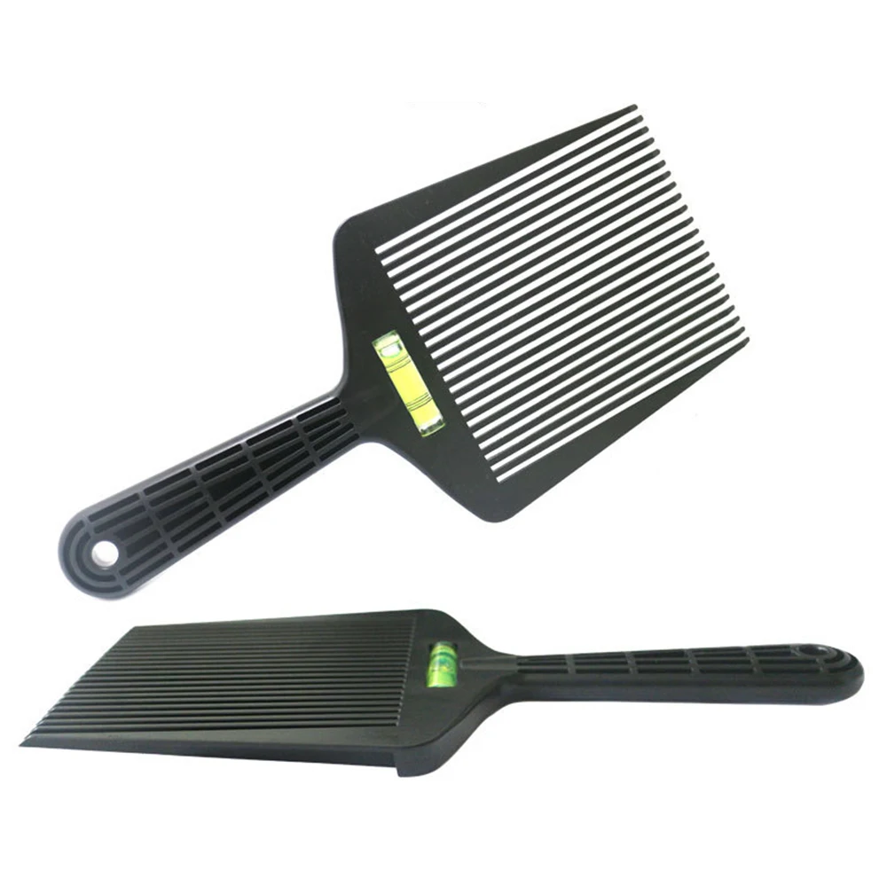 Men's Flat Head Hairbrush Comb Large Spirit Level Cursor Balance Topper Straight Hair Hairdressing | Красота и здоровье