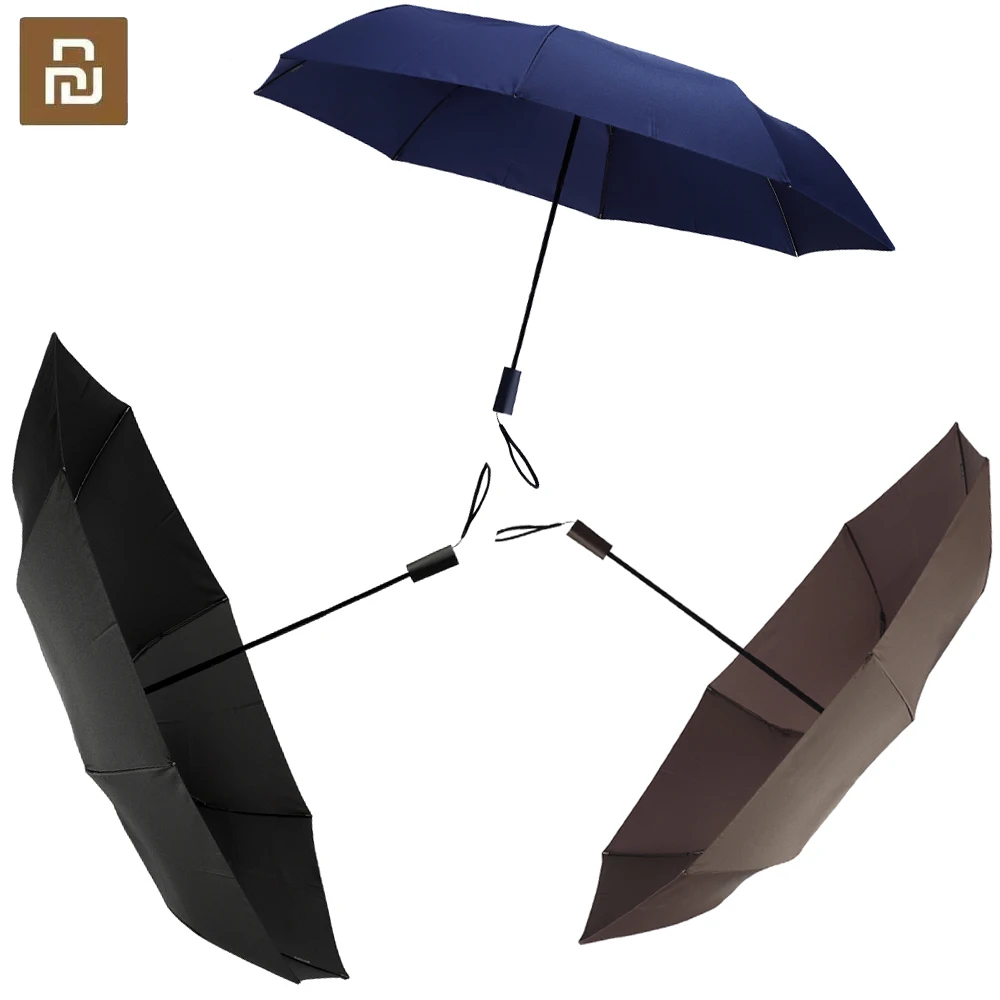 Youpin Sandian Sunny Rainy Bumbershoot алюминиевый ветрозащитный водонепроницаемый УФ зонт для