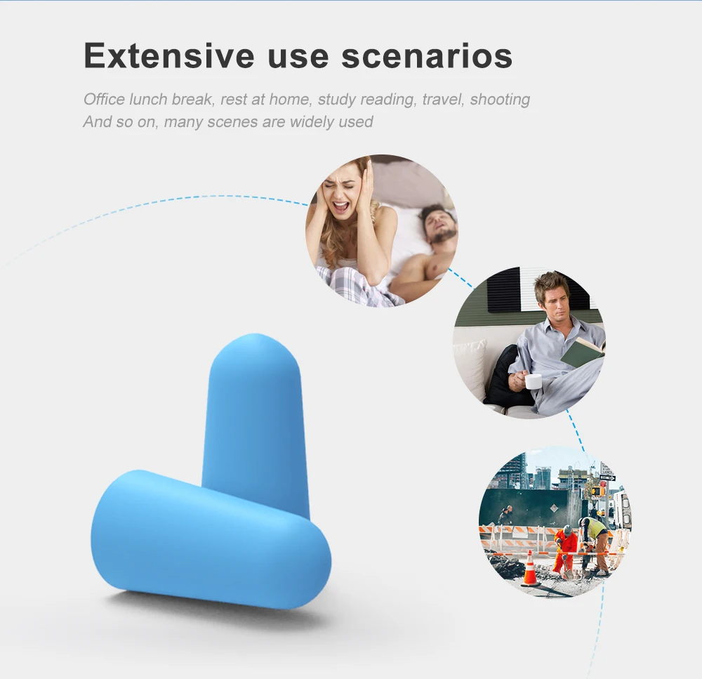 10/30 шт. шумоподавляющие затычки для ушей |
